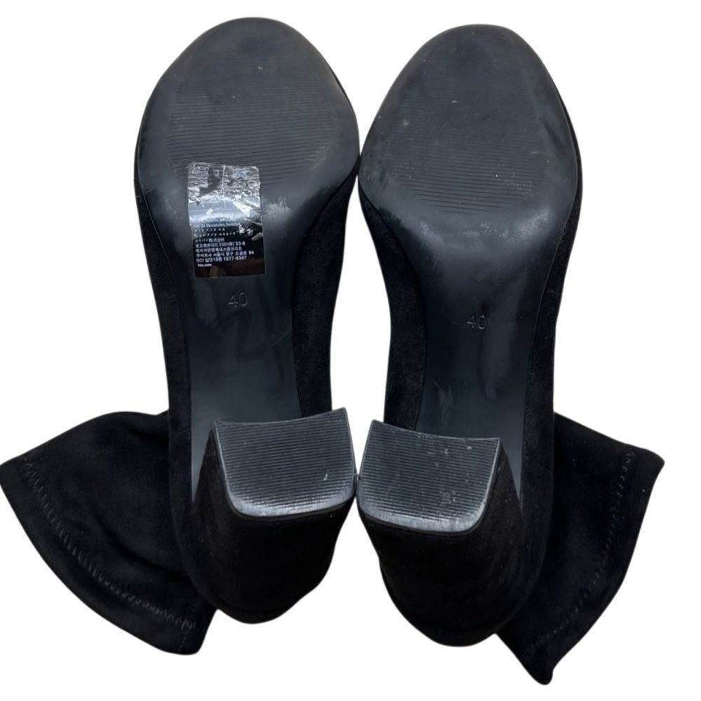 H&M Elegant Black Women's Ankle Boots Size 9.5 - Picture 3 of 5